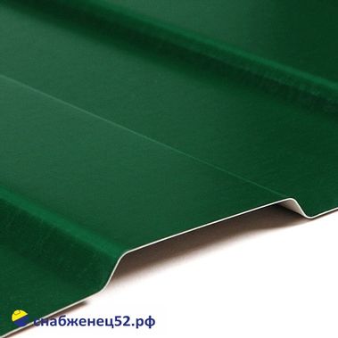 Профнастил С-8  RAL 6005 (зелёный) 1,2х2м (0,3-0,35мм), GL